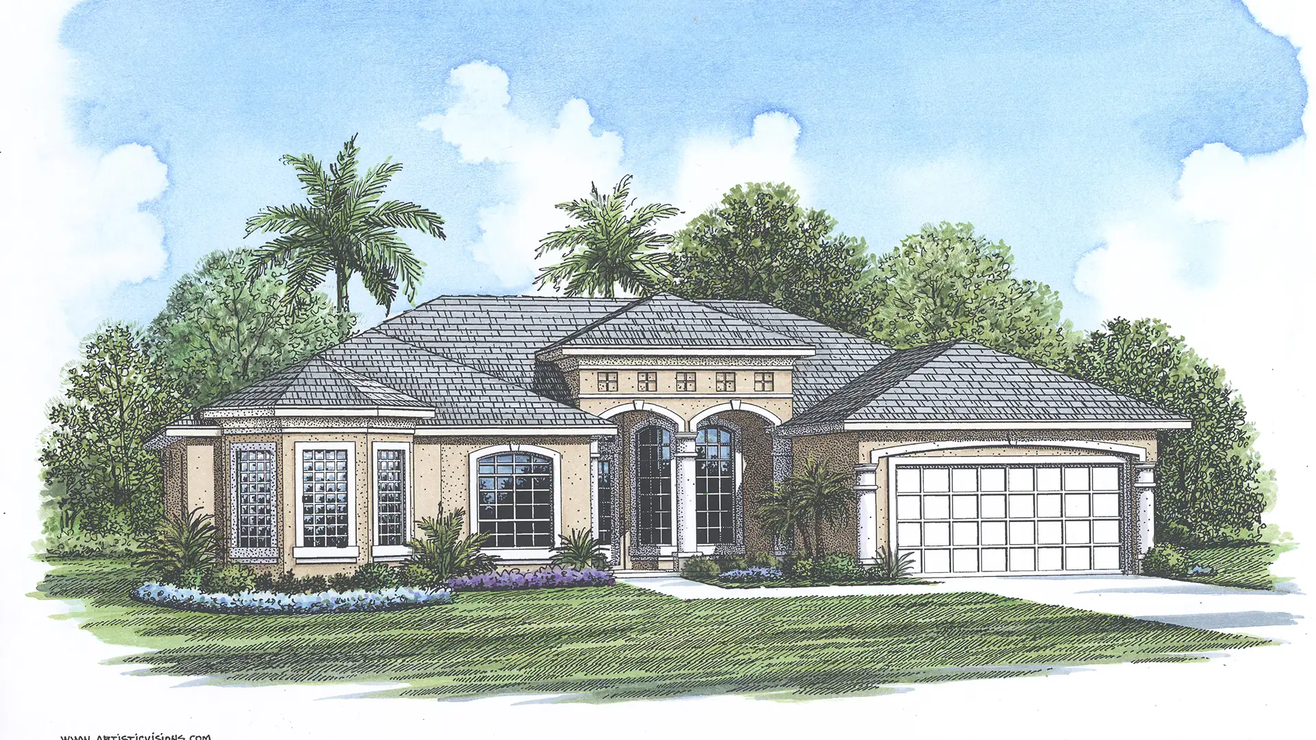 Joyal Homes Antigua Elevation Floor Plan
