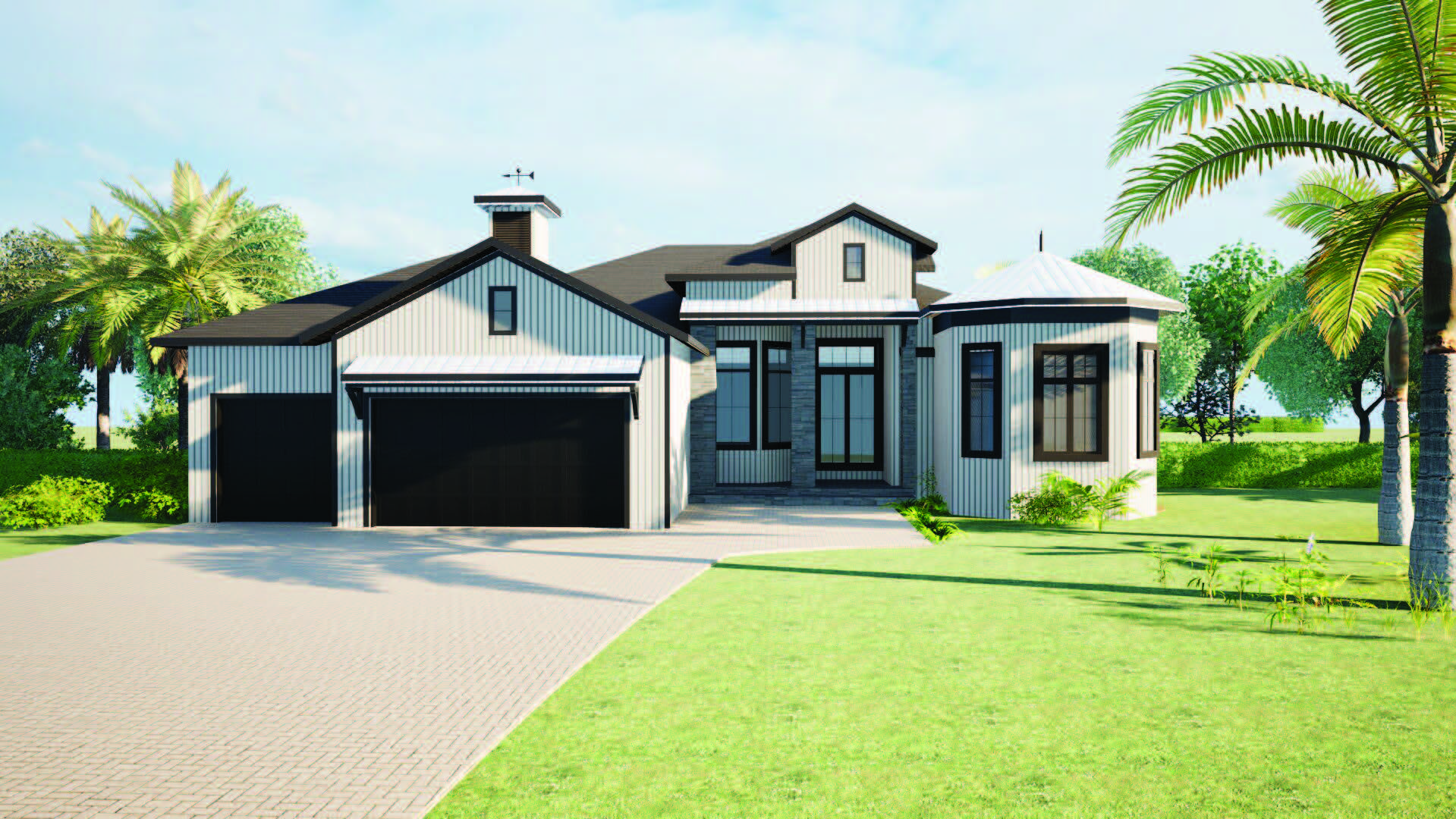 Joyal Homes Captiva Elevation Floor Plan
