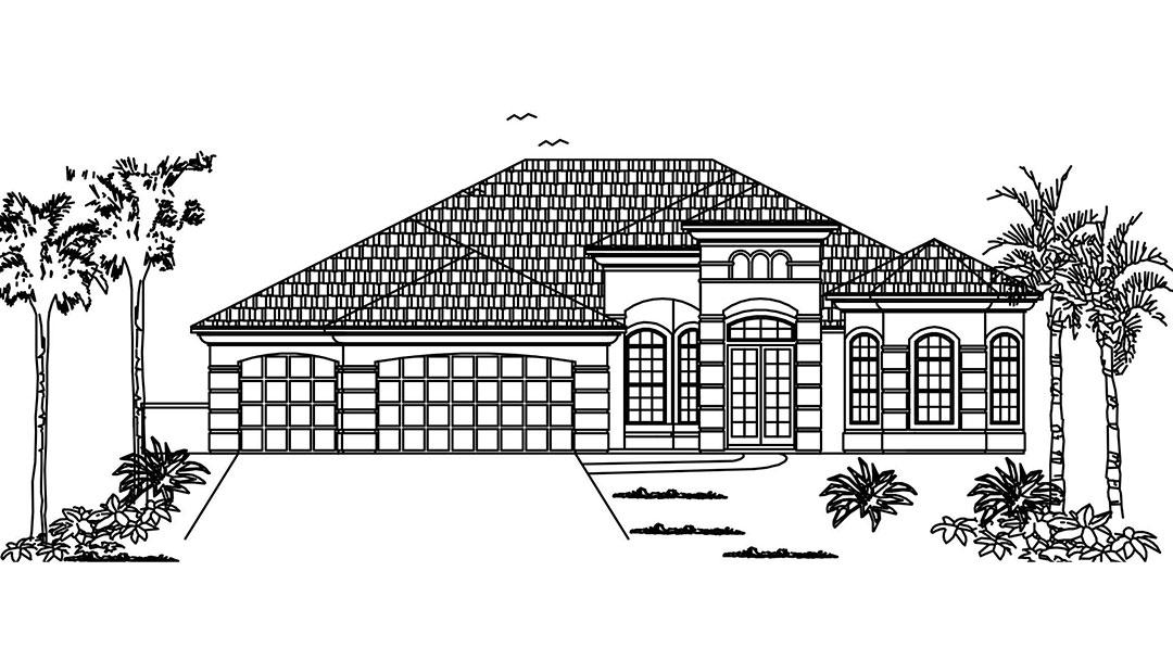 Joyal-Homes-Captiva-Elevation-Floor-Plan