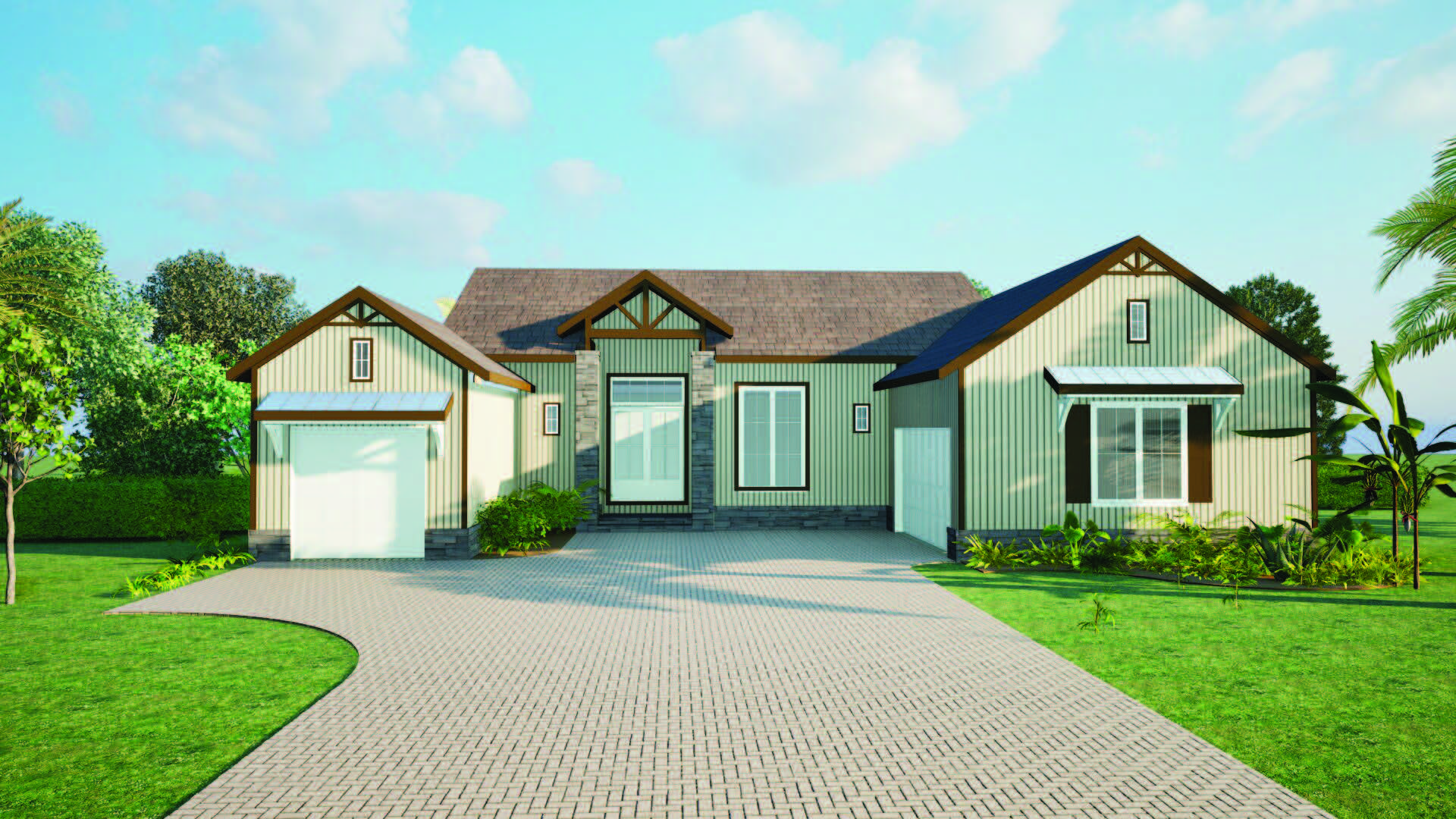 Joyal Homes Fiesta Key Elevation Floor Plan