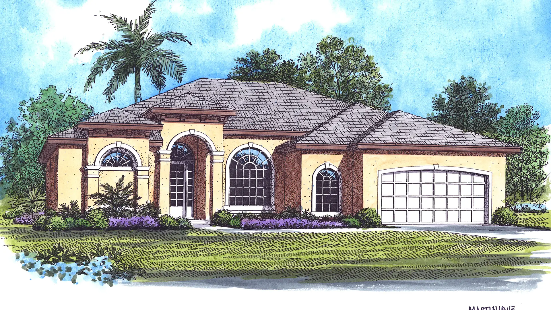 Joyal Homes Martinique Elevation Floor Plan