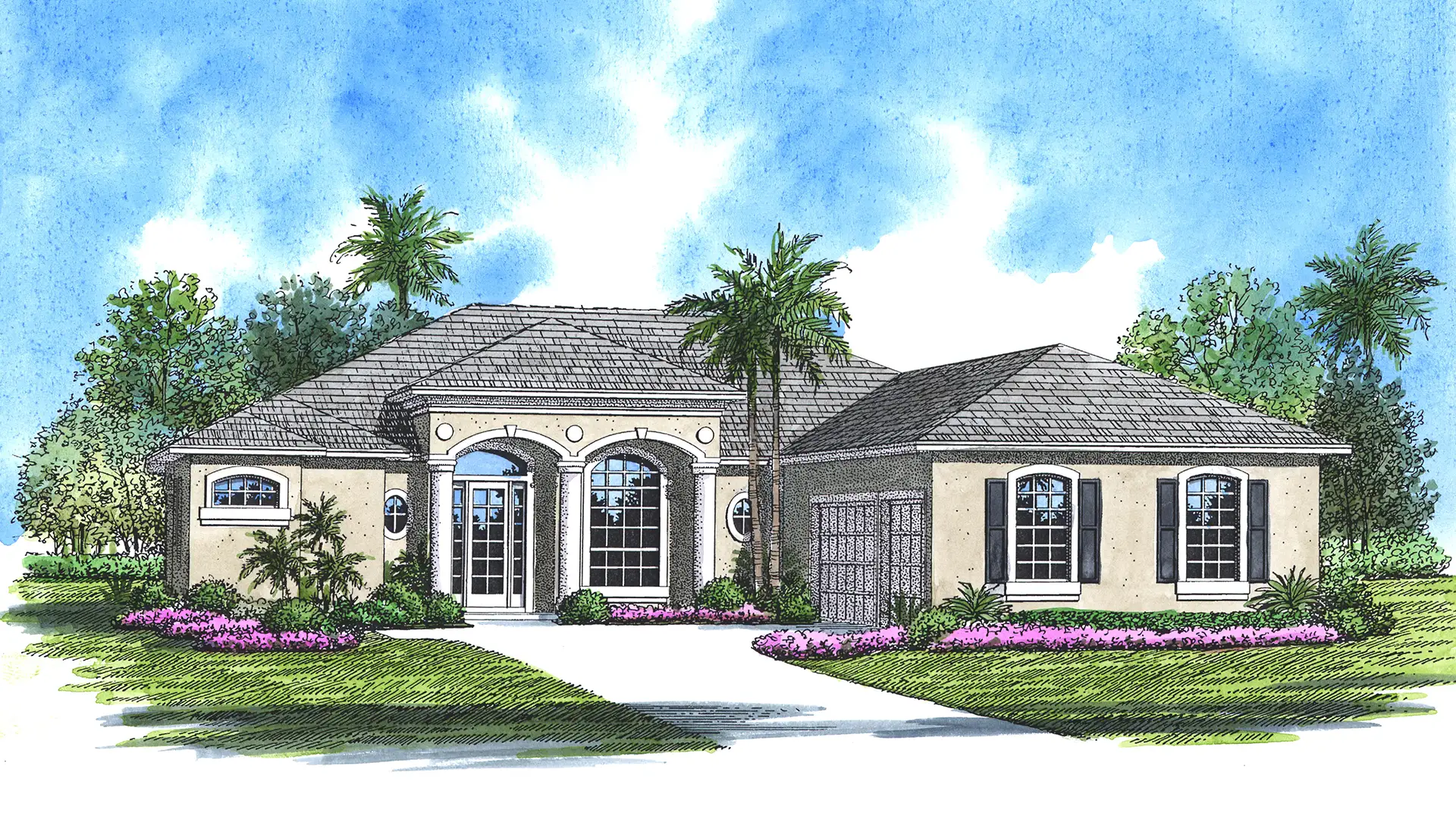 Joyal Homes Montego Elevation Floor Plan