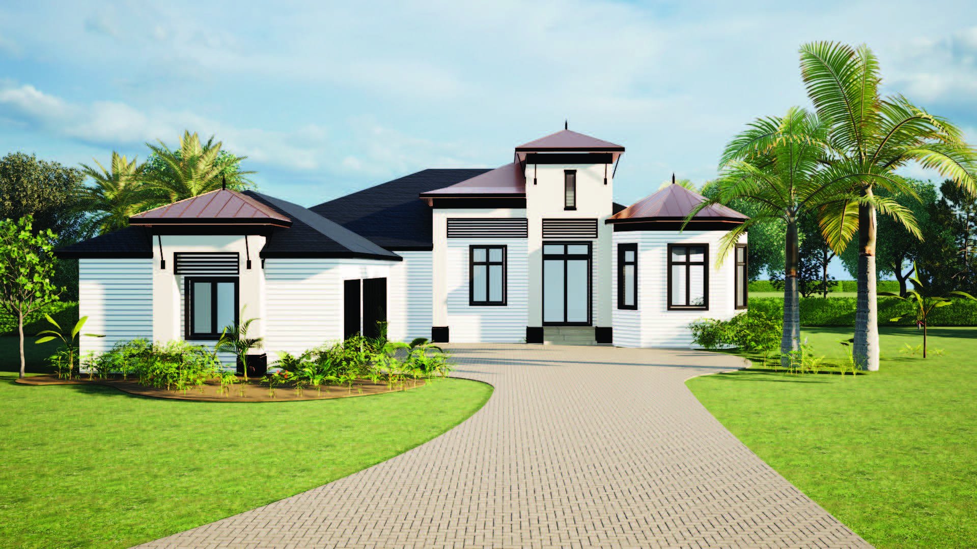 Joyal Homes Seabreeze Elevation Floor Plan